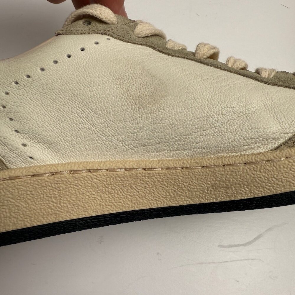 GOLDEN GOOSE BALL STAR SUEDE GLITTER STAR SNEAKERS - Picture 9 of 10